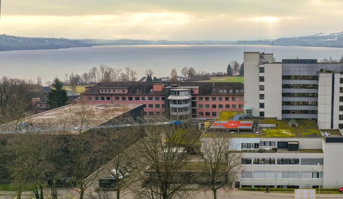 Das Luzerner Kantonsspital in Sursee Luks im Januar 2022  (Foto Manuel Arnold/Archiv)