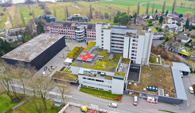 Das Luzerner Kantonsspital in Sursee LUKS im Januar 2022. (Manuel Arnold)
