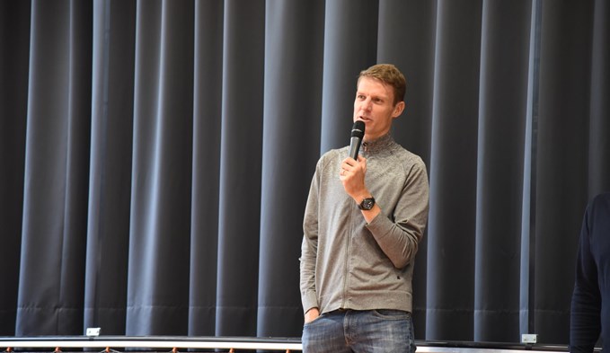 Michael Schär besuchte die Schule Geuensee. (Foto Franziska Kaufmann)