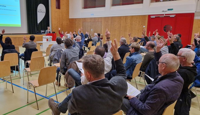 Gemeindeversammlung am 28. November in Büron. (Foto Flavia Rivola)