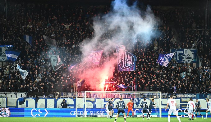 Der FC Luzern spielte am 25. November 2023 gegen den FC Winterthur. (Foto Dominik Stegemann/fcl.fans-fotos.ch)