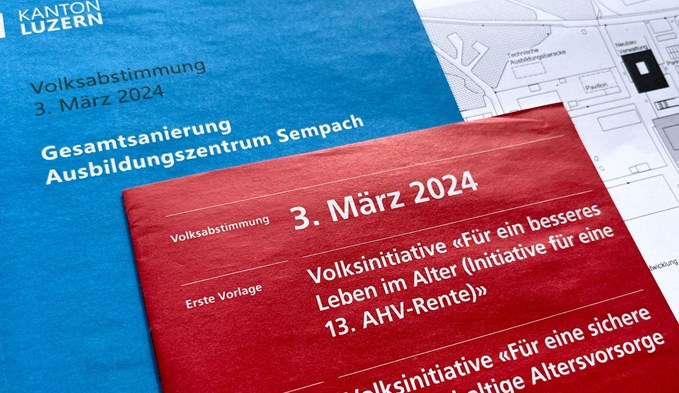 Am Sonntag fanden kantonale und eidgenössische Abstimmungen statt. (Foto Franziska Kaufmann)