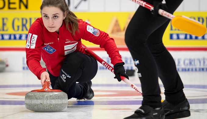 Selina Witschonke und ihr Team nahmen am Wochenende am Final der Curling-WM in Sydney, Kanada, teil.  (Foto zVg/Archiv)