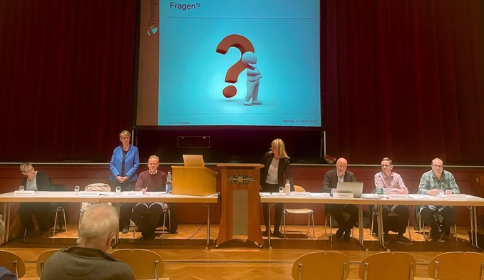 Der Gemeinderat Triengen präsentierte letzten Montag ihren Lösungsvorschlag bezüglich des mangelnden Schulraumes. (Foto ZVG)