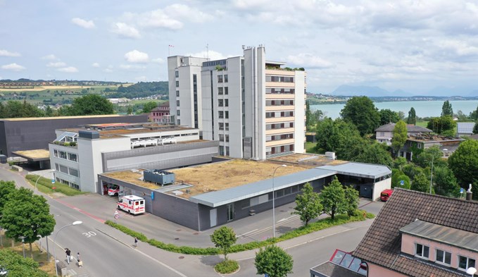 Das Luzerner Kantonsspital in Sursee 2023. (Manuel Arnold)