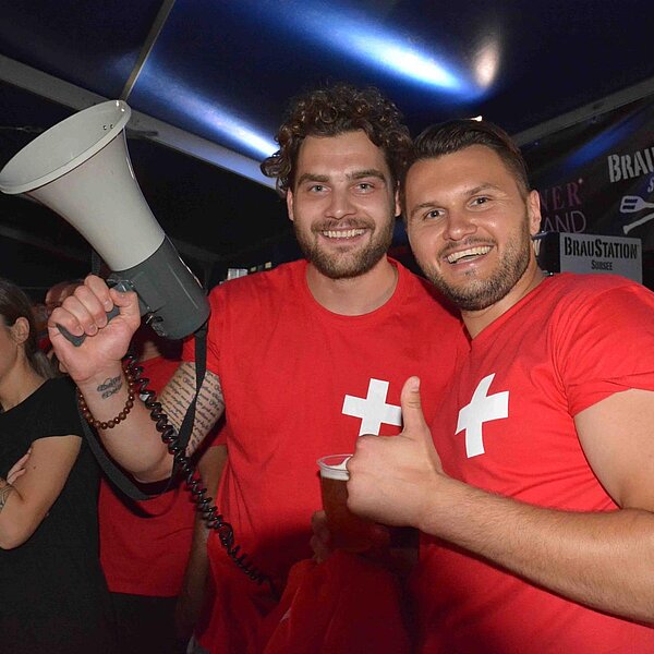 
									Public Viewing Schweiz - Brasilien: Bild 13
								