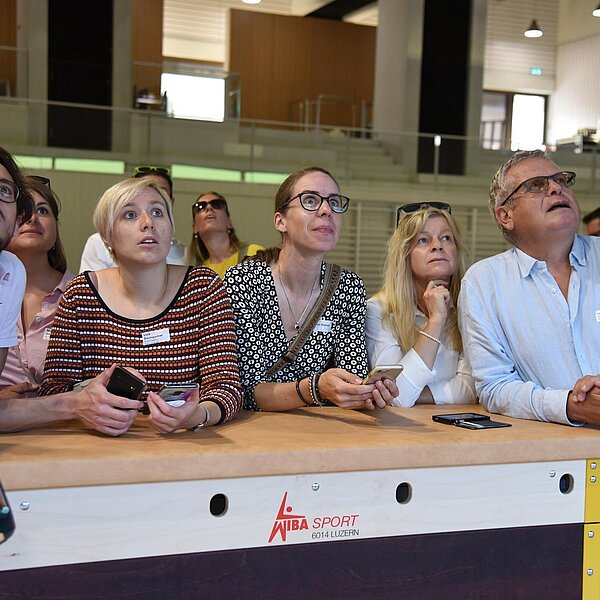 
									Das Quiz liess viele staunen. Bild: Foto Thomas Stillhart
								