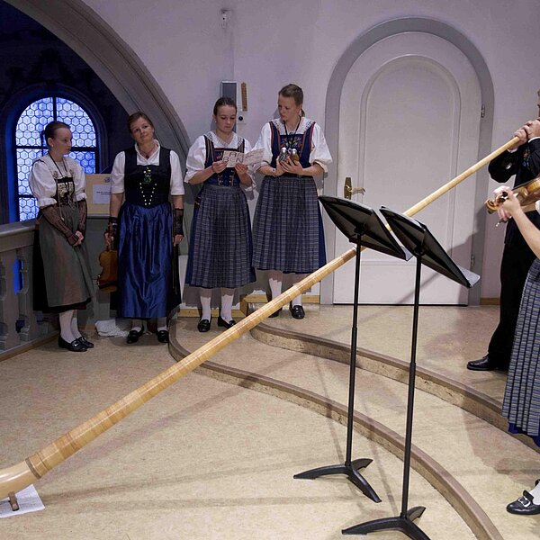 
									Familienchor Wismer in der Pfarrkirche Sursee: Bild 5
								