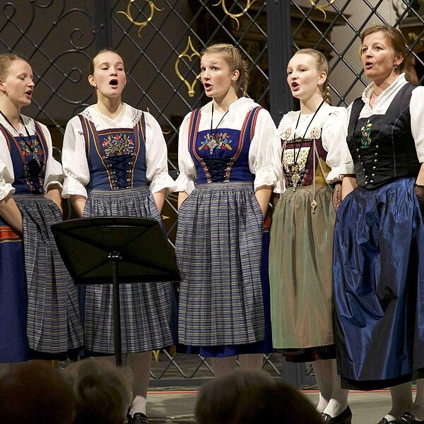 
									Familienchor Wismer in der Pfarrkirche Sursee: Bild 8
								