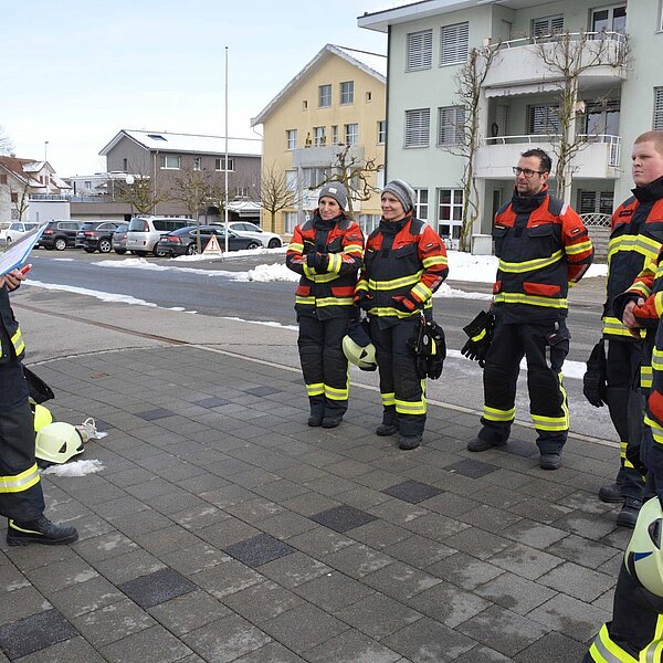 
									Einführungskurs Angehörige der Feuerwehr 2019 in Gunzwil: Bild 9
								