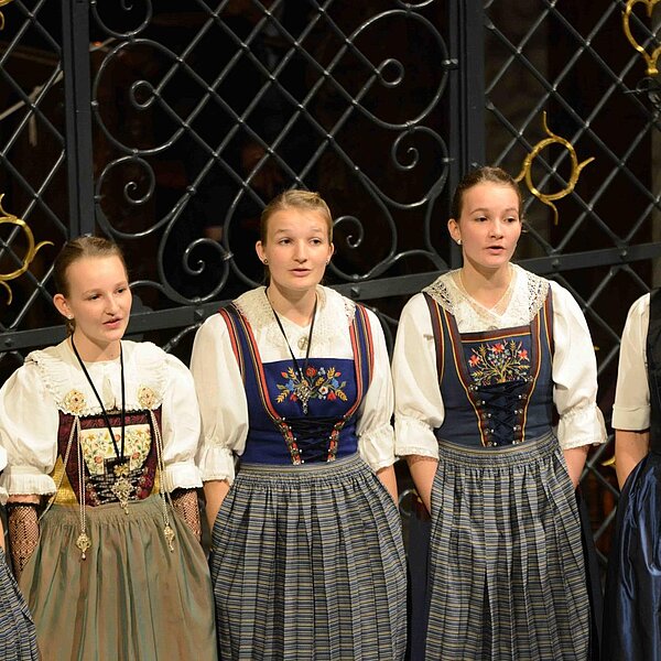 
									Familienchor Wismer in der Pfarrkirche Sursee: Bild 1
								