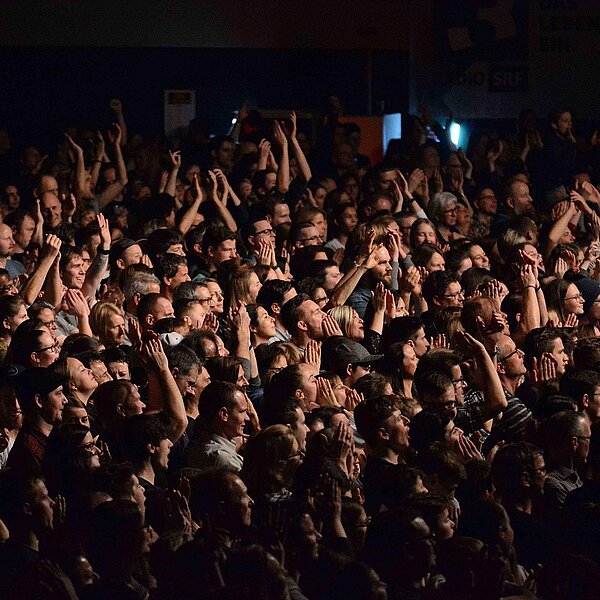 
									Bligg in der Stadthalle Sursee: Bild 1
								