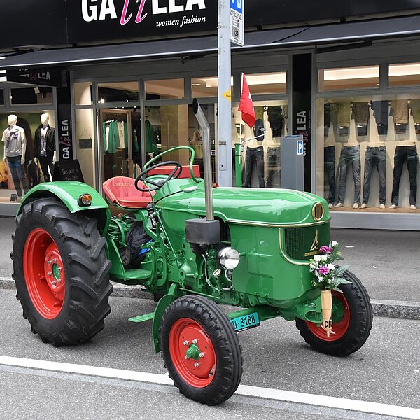 
									Dieser Deutz ist gut in Schuss. Bild: Foto Céline Estermann-Erni
								