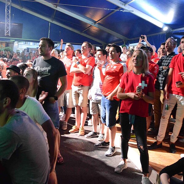 
									Public Viewing Schweiz - Brasilien: Bild 11
								