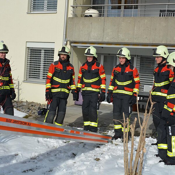 
									Einführungskurs Angehörige der Feuerwehr 2019 in Gunzwil: Bild 5
								