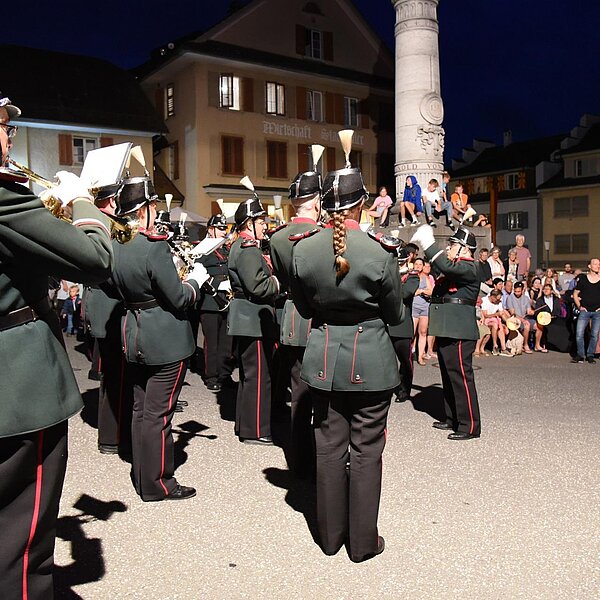 
									Nationalfeier am 1. August in Sempach. Bild: Geri Wyss
								