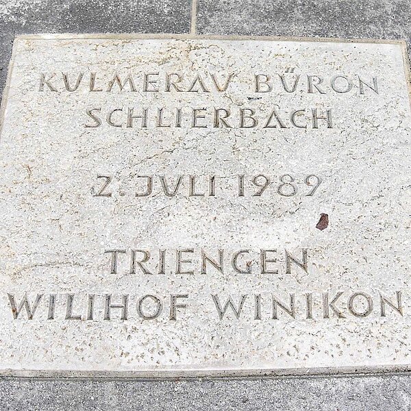 
									Vor 30 Jahren wurde das Betagtenzentrum Lindenrain mit einer Grundsteinlegung eingeweiht.  Bild: Foto Thomas Stillhart
								