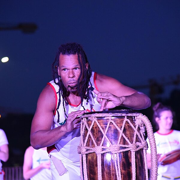 
									Brasilianischer Capoeira aus Neuenburg. Bild: Foto Thomas Stillhart
								