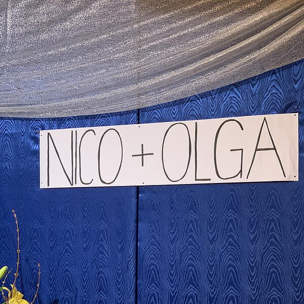 
									Nico und Olga regieren die Trienger Fasnacht.  Bild: Foto Thomas Stillhart
								