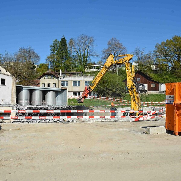 
									Abbruch "Moschtiareal" St. Erhard: Bild 1
								