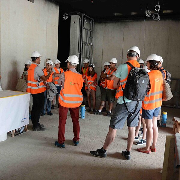 
									Baustellenführung Sportarena Campus Sursee: Bild 20
								