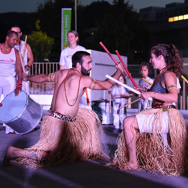 
									Brasilianischer Capoeira aus Neuenburg. Bild: Foto Thomas Stillhart
								