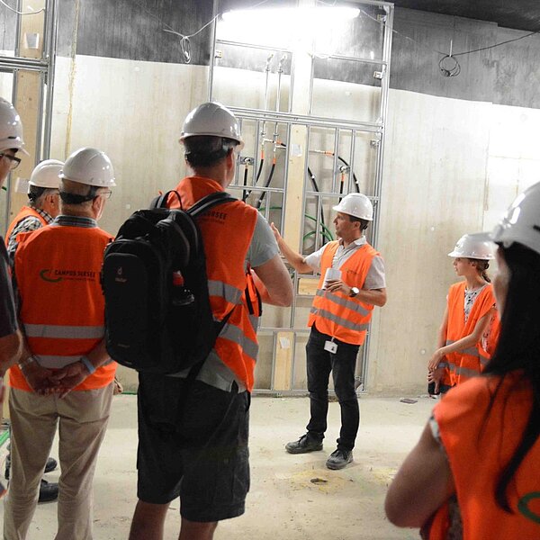 
									Baustellenführung Sportarena Campus Sursee: Bild 10
								