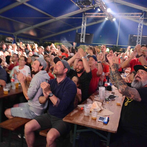 
									Public Viewing Schweiz - Brasilien: Bild 15
								
