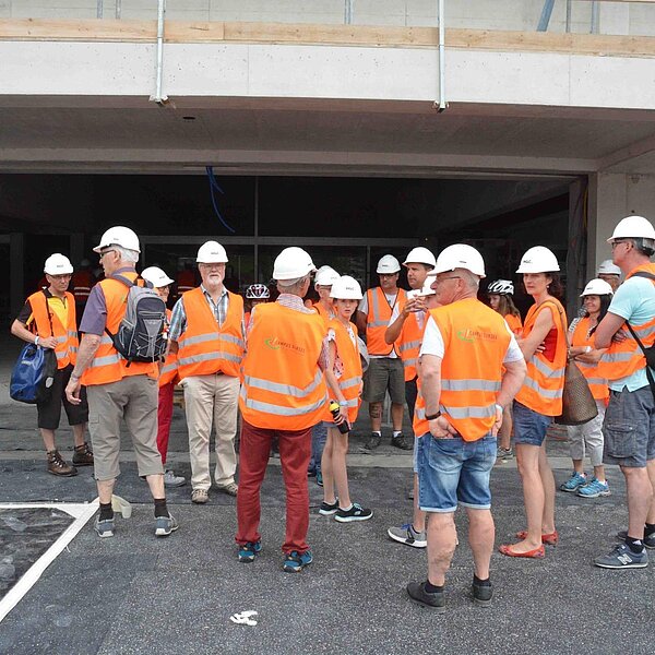 
									Baustellenführung Sportarena Campus Sursee: Bild 8
								