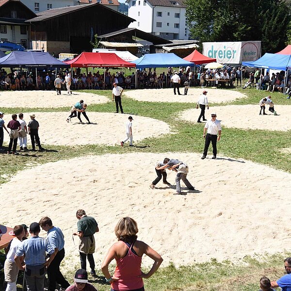 
									Jungschwingertag des Schwingklubs Surental in Triengen. Bild: Foto Thomas Stillhart
								