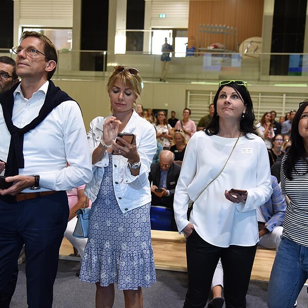 
									Das Quiz liess viele staunen. Bild: Foto Thomas Stillhart
								