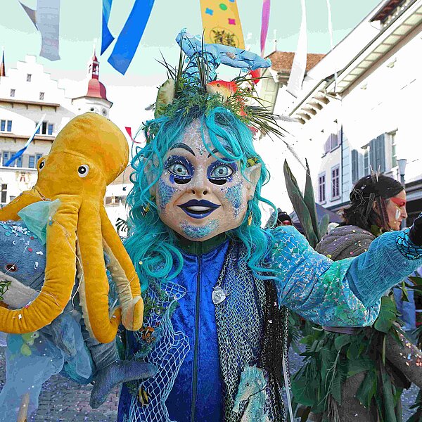 
									Zur alten Fasnacht: ein Blick zurück: Bild 1
								