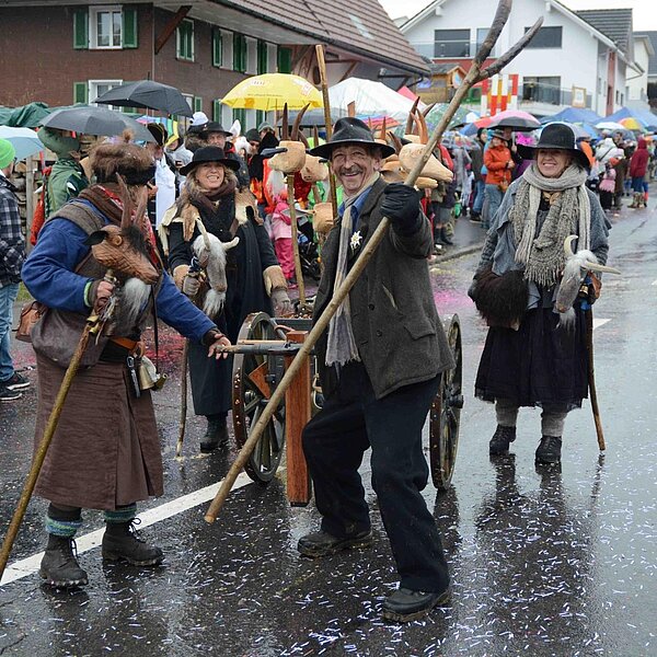 
									Fasnachtsumzug der Roggenzunft Schlierbach: Bild 1
								